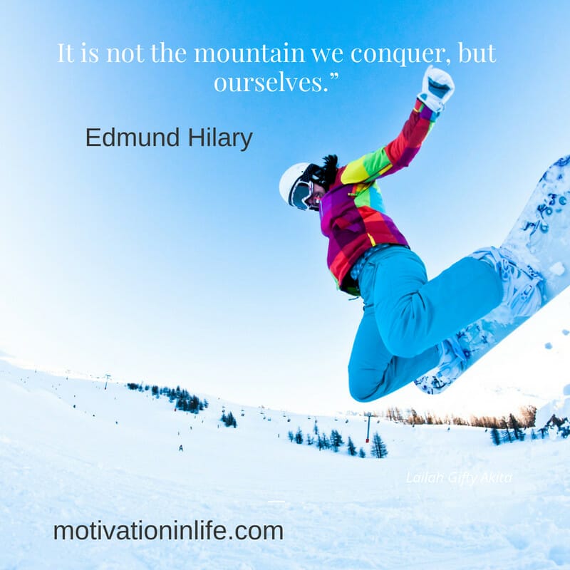 Edmund Hilary Quotes