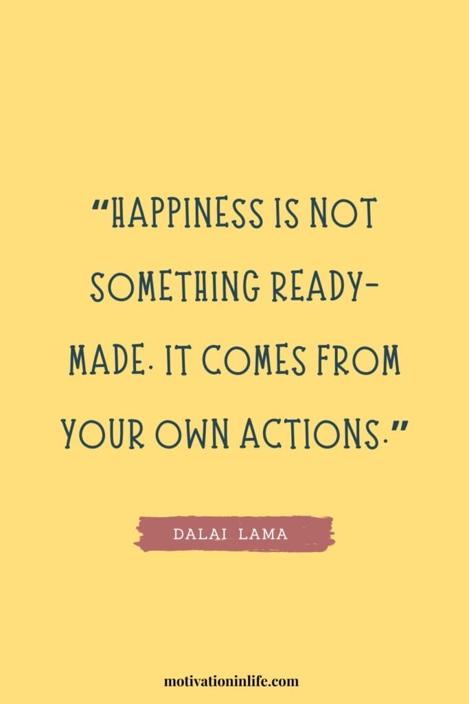 Dalai Lama Quotes To Focus On Yourself