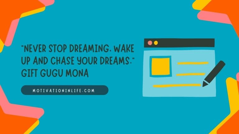 Chasing A Dream Quote
