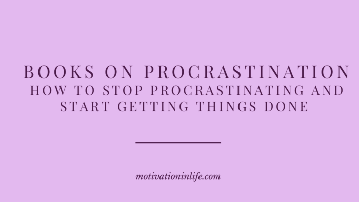 Books On Procrastination
