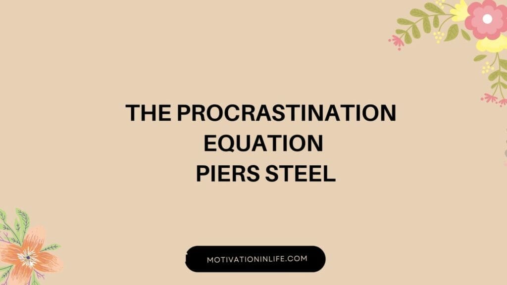 <strong>Books On Procrastination: How To Stop Procrastinating And Start Getting Things Done</strong>