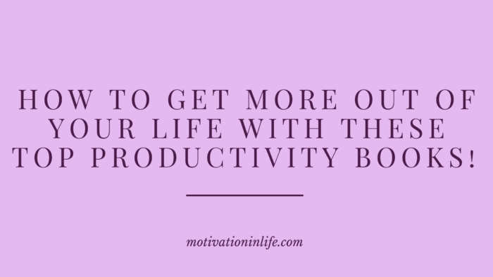 productivity books
