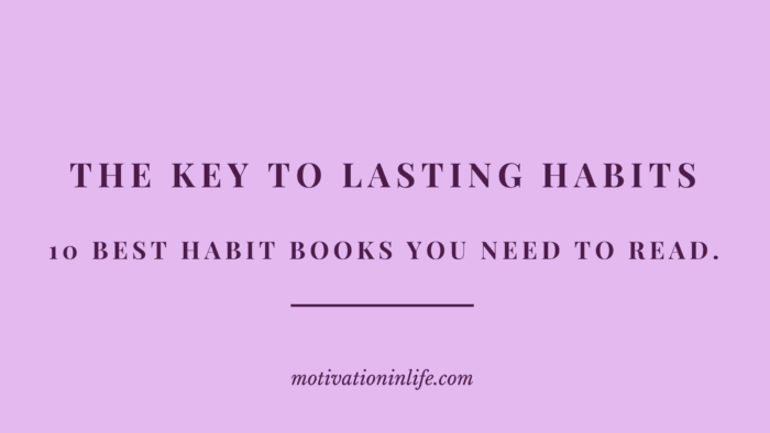 Best Habit Books