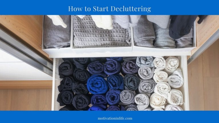 How To begin Decluttering