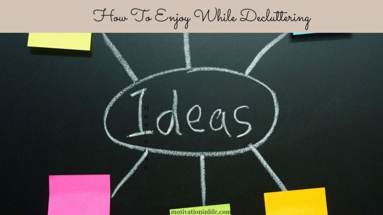 Decluttering ideas