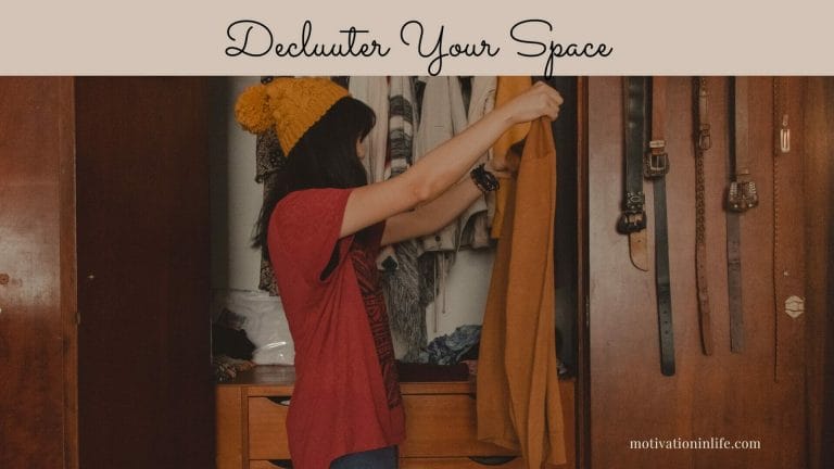 How to declutter When Overwhelmed
