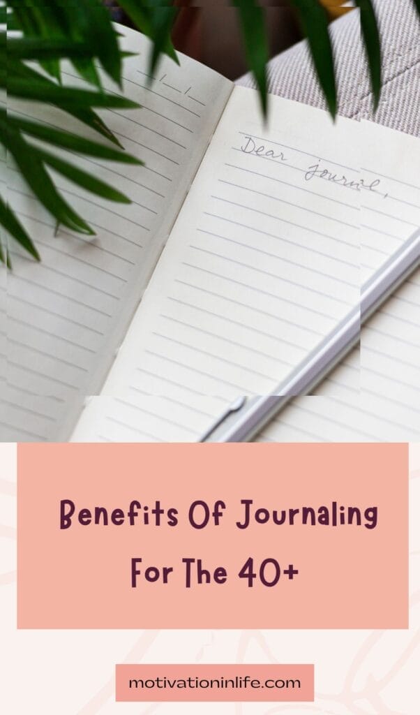 Benefits Of Journaling In Midlife