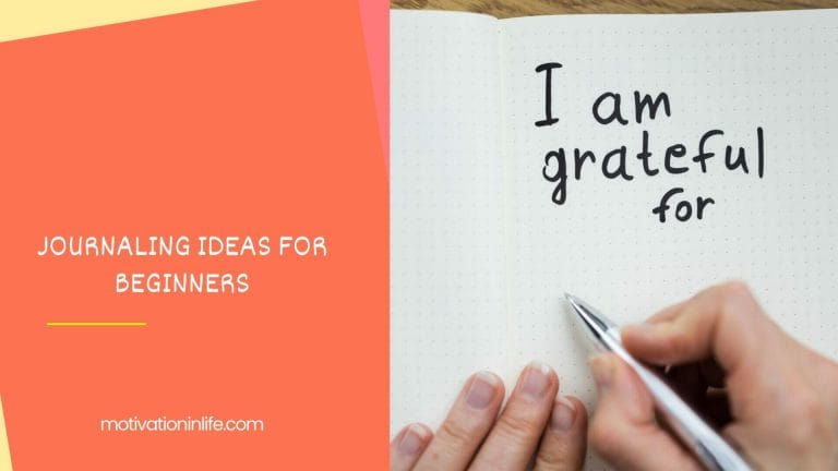Journaling Ideas For beginners