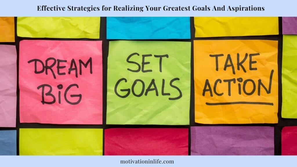 Best ways to set goals