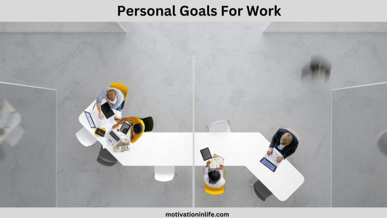Examples Of Professional Goals