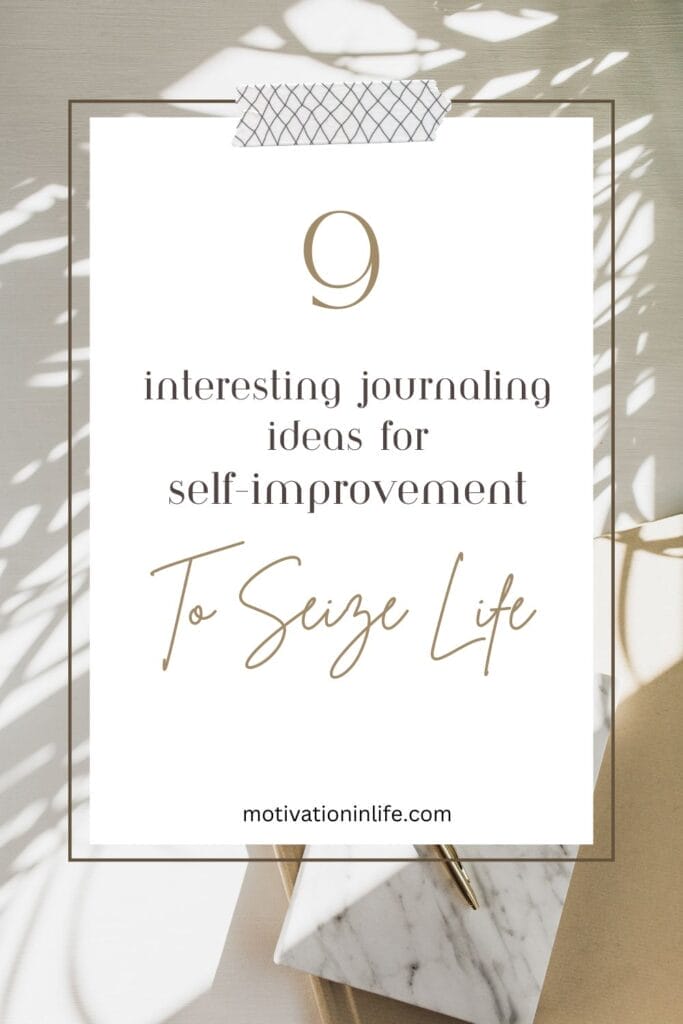 Elevate Your Life: Innovative Journaling Ideas for Personal Growth