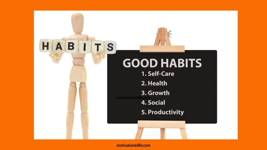 Good Routine Help Build Good Habits