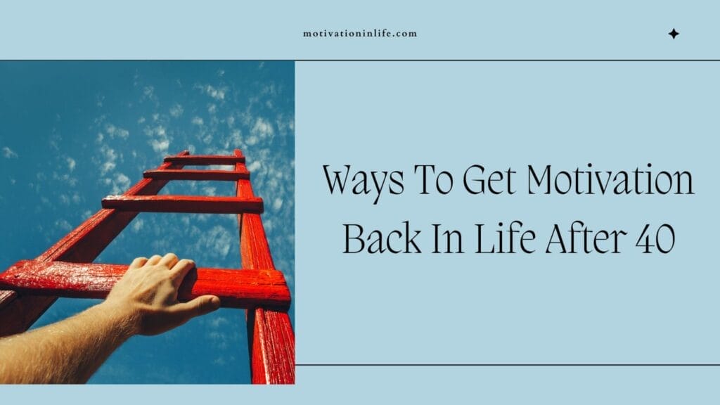 Ways to get motivation back with right tactics