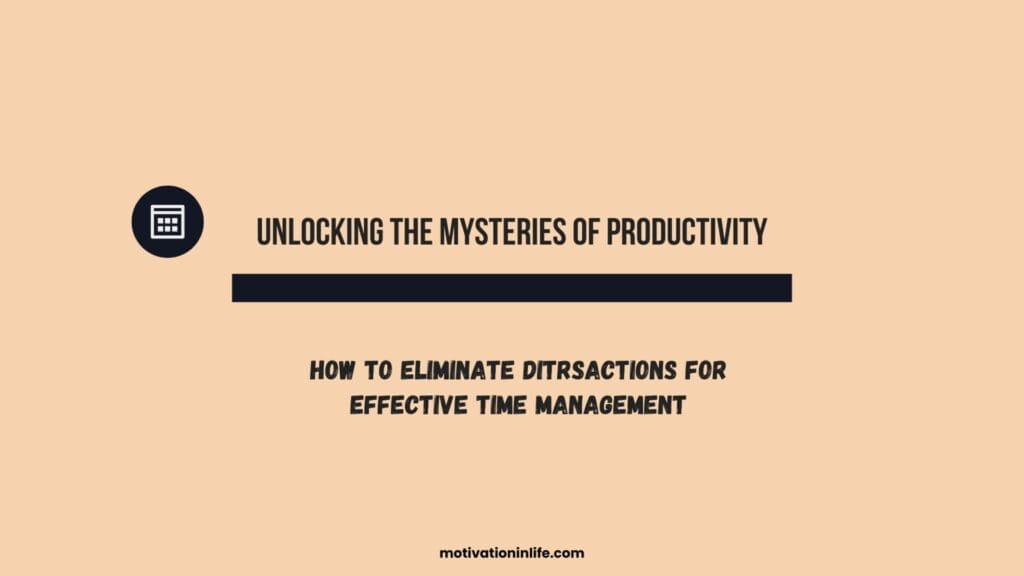 <strong>Time Management Strategies: Eliminate Distractions and Make Your Downtime Productive (For The 40+)</strong>